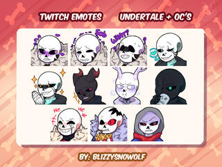 Undertale Emotes