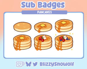 Pancake Badges Pancake Badges